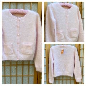 NWT Gymboree Pink Sweater SZ L 10-12 Girls